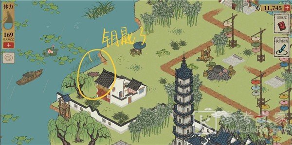 《江南百景图》钱塘春行宝箱在哪里