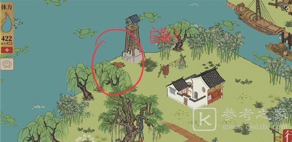 江南百景图钱塘春行宝箱在哪？杭州探险第四章钱塘春行宝箱钥匙位置一览图片7