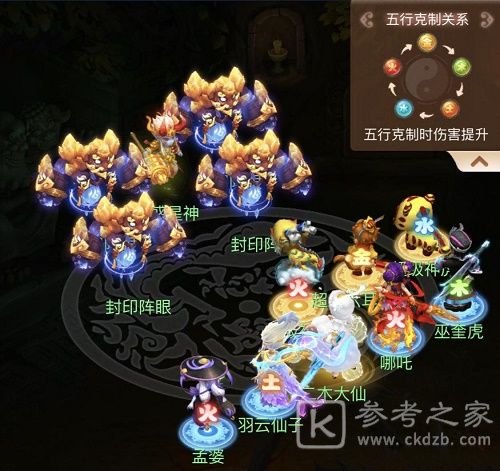 梦幻西游网页版天降五曜攻略 天降五曜通关阵容推荐图片5
