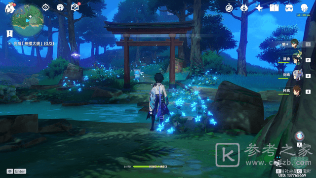 原神神樱大祓寻找结界在哪里？神樱大祓祭神奏上结界位置一览图片1