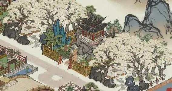 江南百景图春花店铺在哪？春花店铺位置一览图片1