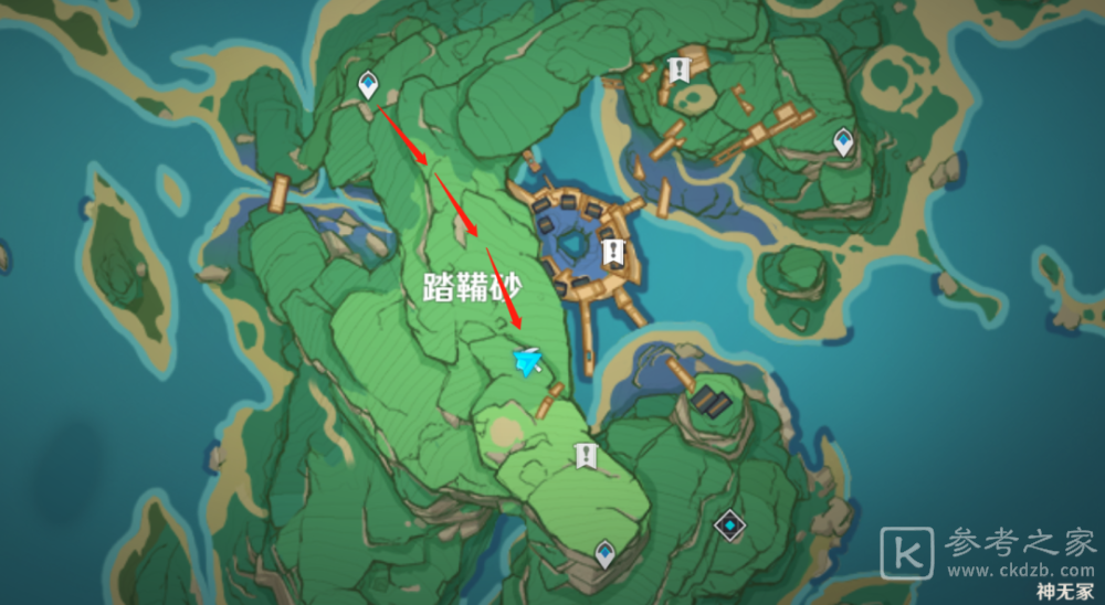 原神稻妻三把钥匙的任务攻略大全 踏鞴砂三把钥匙及矿洞位置大全图片2