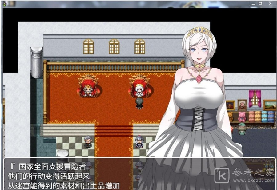 NPC无法反抗女孩子的世界手游