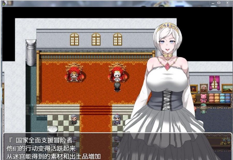 NPC无法反抗女孩子的世界手游截图