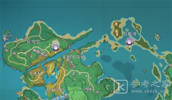原神电气骗骗花在什么地方