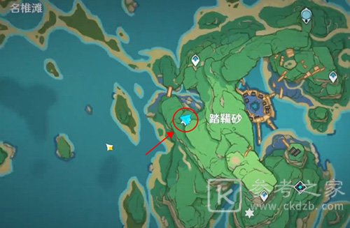 原神稻妻地灵龛位置分布图：稻妻地灵龛位置汇总[多图]图片5