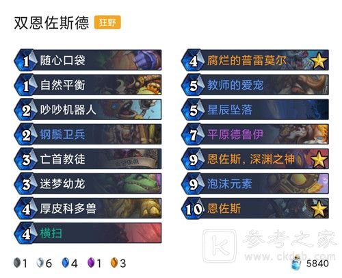 2021炉石传说对决模式12胜卡组推荐：对决模式最强卡组搭配图文一览[多图]图片22