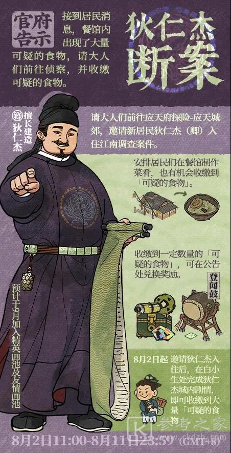 江南百景图怎么邀请狄仁杰？邀请狄仁杰方法介绍[多图]图片4
