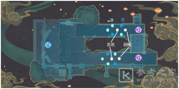 原神机关棋谭第10关燕双来怎么过？机关棋谭第十关燕双来攻略[多图]图片1