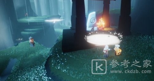 光遇荧光森林怎么找