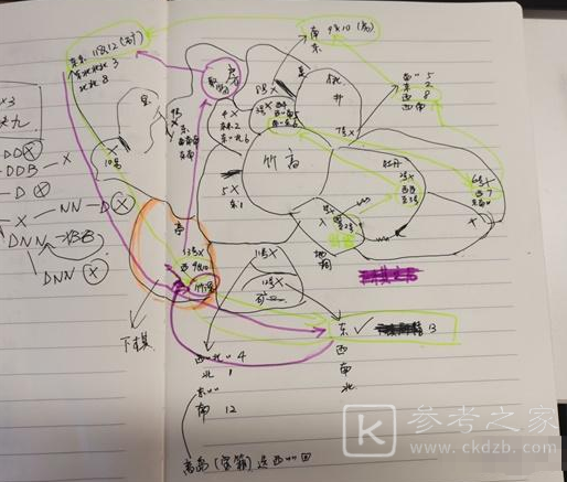 《江南百景图》竹林南面下棋迷宫走法路线解析