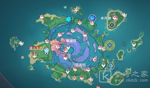 原神2.1版雷神瞳在哪儿 原神2.1版56个雷神瞳位置说明