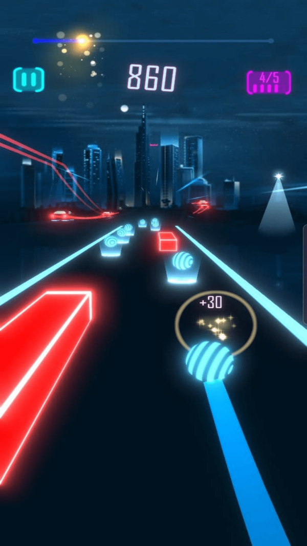 节奏跳球2021截图