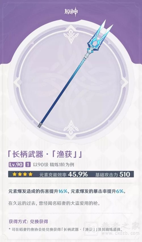 原神鱼叉怎么获得 最新鱼叉钓鱼点位置分析图片4