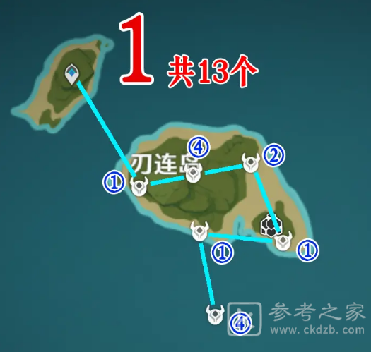 原神野伏众位置大全
