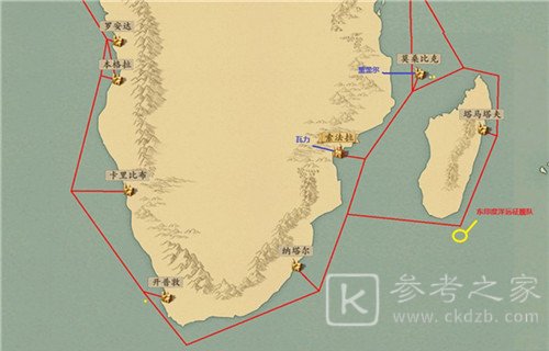 梦回大航海神秘舰队位置一览