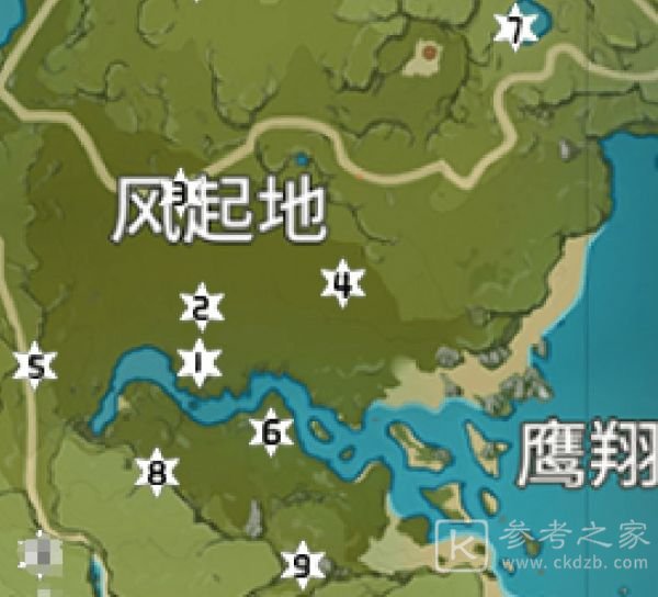 原神风神瞳分布图：66个蒙德风神瞳位置汇总[多图]图片12