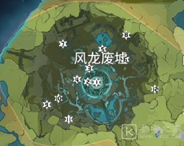 原神风神瞳分布图：66个蒙德风神瞳位置汇总[多图]图片1