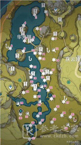 原神逐月符位置大全 逐月符宝箱位置汇总分布图图片3