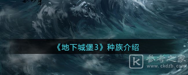 《地下城堡3：魂之诗》种族介绍