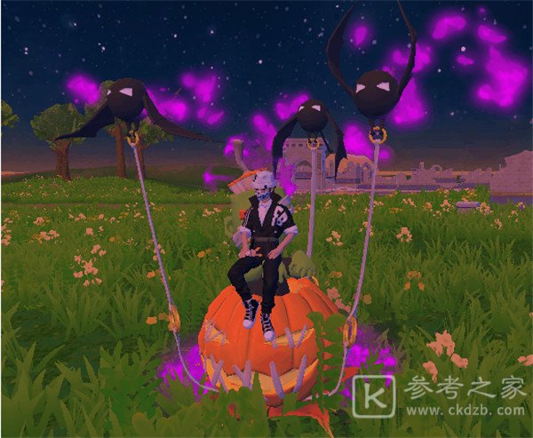 创造与魔法邪恶南瓜坐骑怎么玩 创造与魔法邪恶南瓜坐骑外观分享