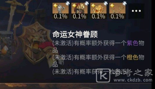 冰原守卫者命运女神眷顾怎么获得 冰原守卫者命运女神眷顾说明