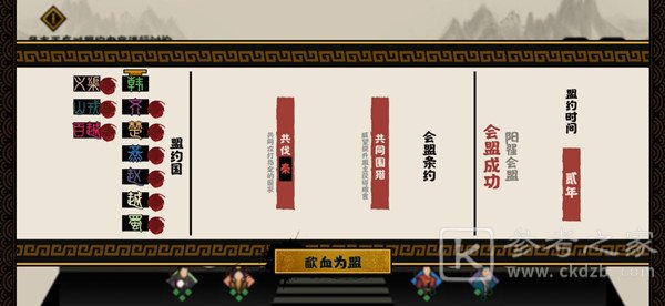无悔华夏怎么会盟 会盟诸王触发条件大全分享
