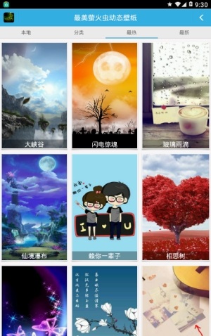 最美萤火虫动态壁纸截图