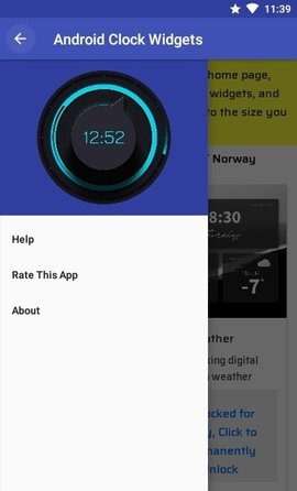 AndroidClockWidgets截图