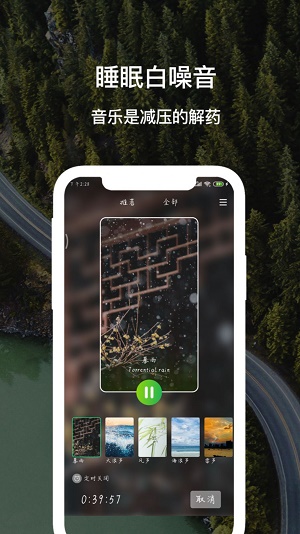 哄睡白噪音截图