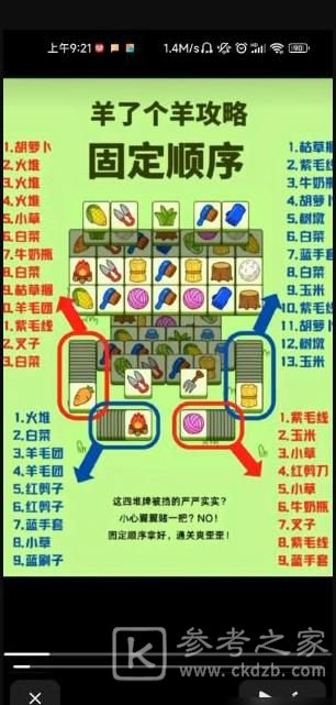 羊了个羊第二关怎么玩 第二关固定顺序介绍