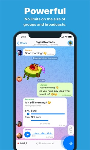Telegram软件截图