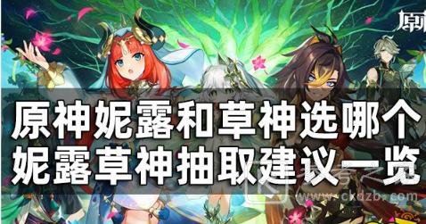 原神妮露和草神抽谁