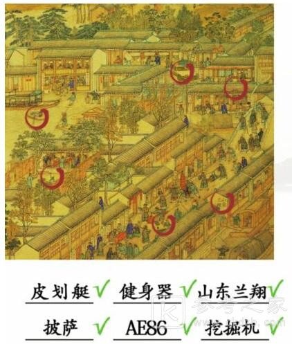 汉字找茬王古画找茬8通关攻略