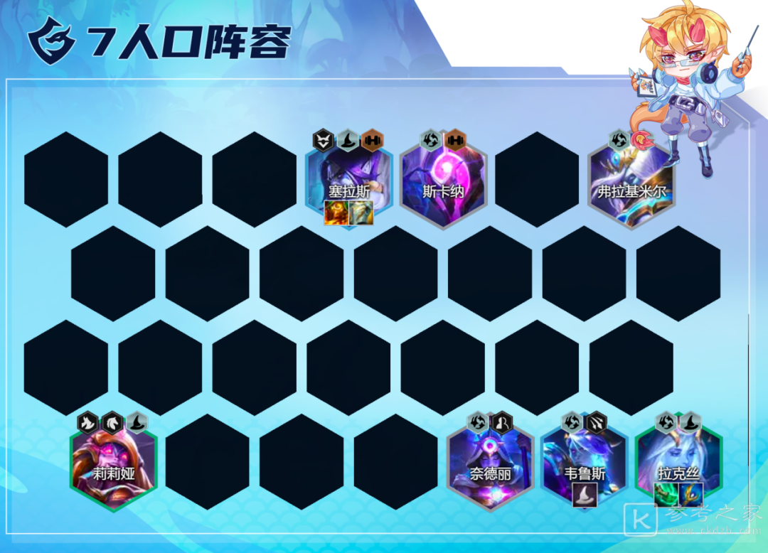 金铲铲之战星界拉克丝怎么玩玩法攻略