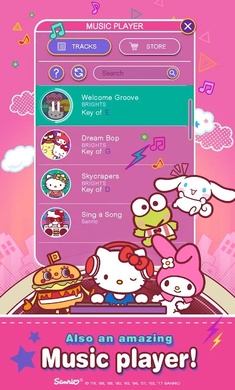 HelloKittyMusicParty截图