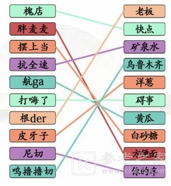 《汉字找茬王》连出全部疆普通过攻略