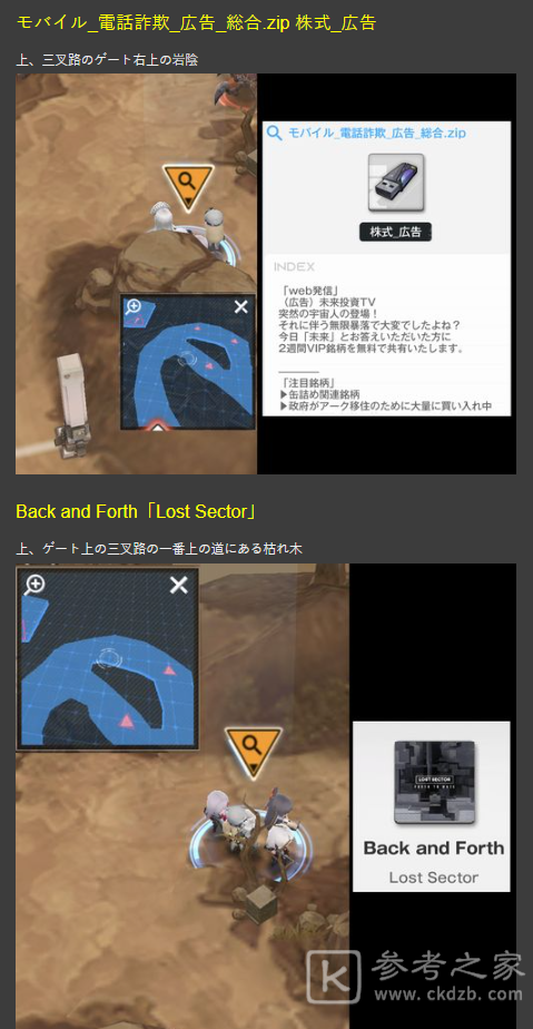 NIKKE胜利女神第十三章遗失物收集攻略