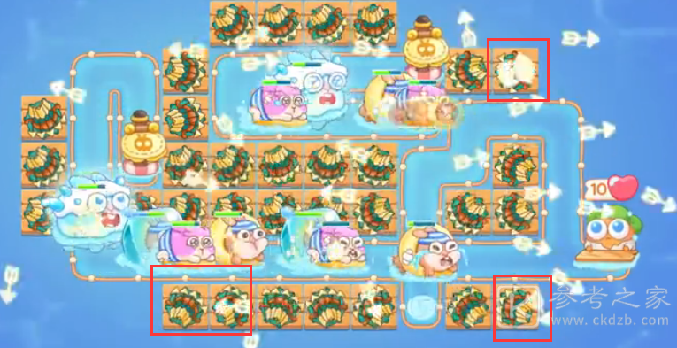 保卫萝卜4天下第一汤第九关攻略