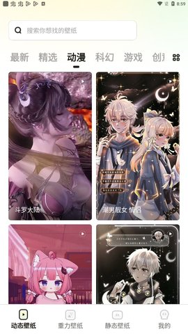 皮皮壁纸截图