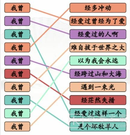 《汉字找茬王》我曾歌曲通关攻略