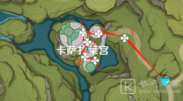《原神》帕蒂莎兰分布位置一览