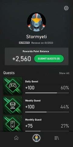 Xbox Game Pass游戏库截图