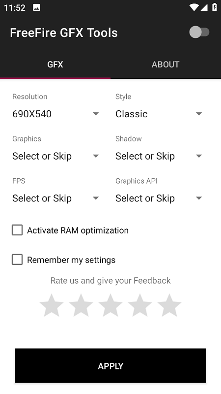 gfx工具箱画质截图