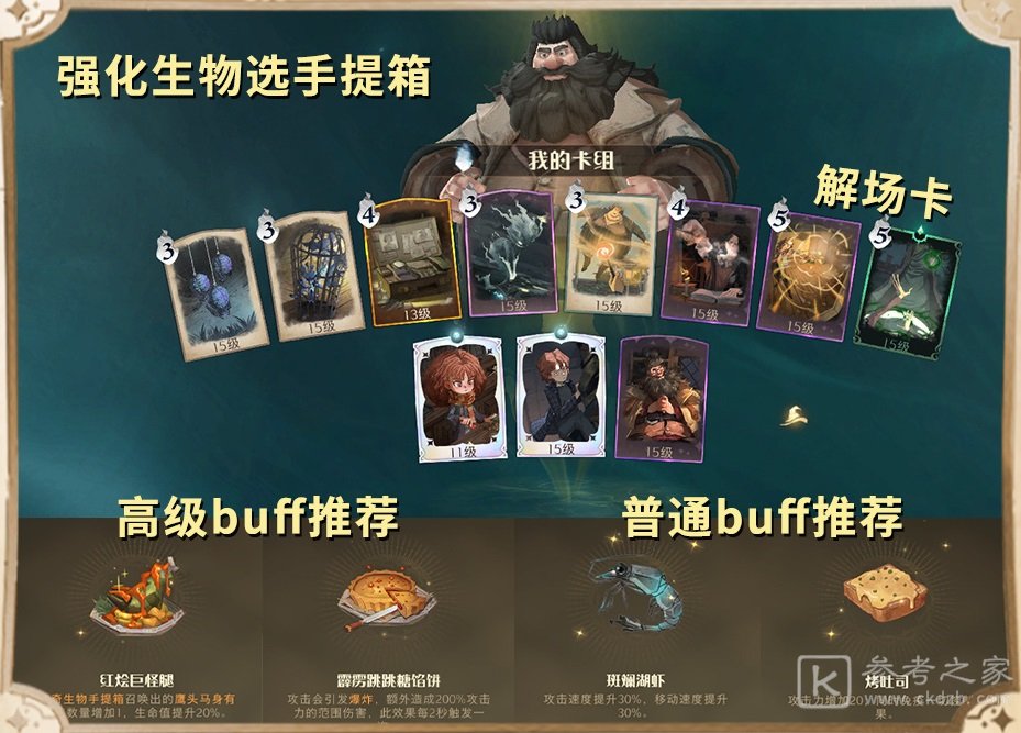 哈利波特魔法觉醒神奇饲养赛套路推荐