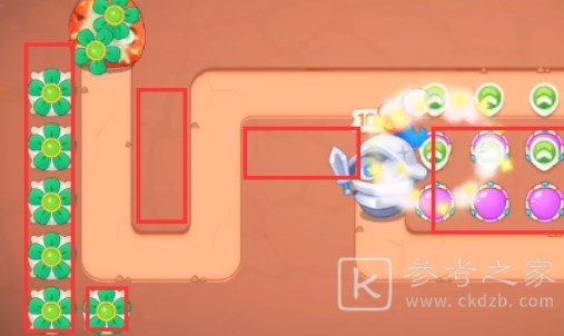 保卫萝卜4饿龙传说第2关攻略 饿龙传说第2关图文通关解析[多图]图片6