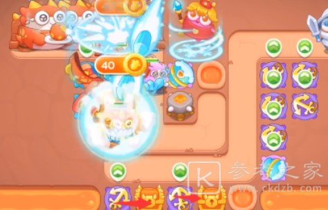 保卫萝卜4饿龙传说第五关满星攻略