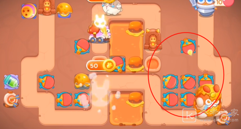 保卫萝卜4饿龙传说第20关满星攻略