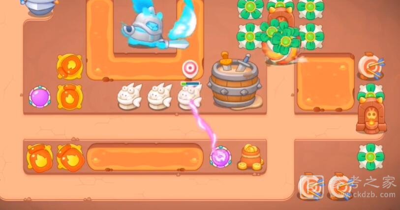 保卫萝卜4饿龙传说第15关满星攻略