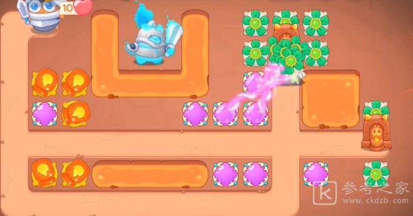 保卫萝卜4饿龙传说第15关满星攻略